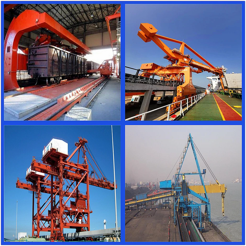 Capacity 600t/H Bulk Materials Continuity Shipment Belt Type Ship Loader