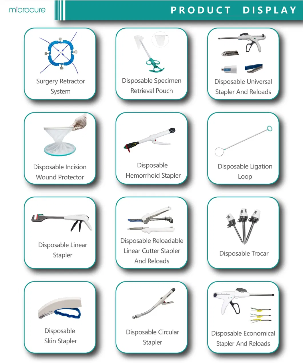 Disposable Surgical Equipment with More Capacity Warehouse Generation II Hemorroid Stapler