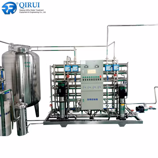 2단계 RO 역삼투 순화된 물 장비