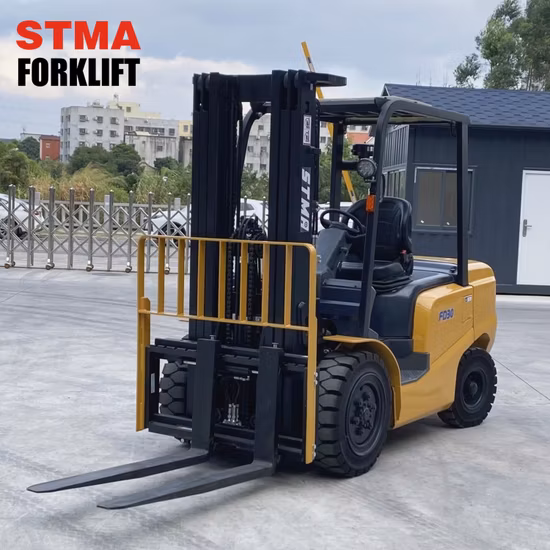 측면 이동 장치 및 포크 포지셔너가 장착된 Stma 4tonne 4t 디젤 지게차