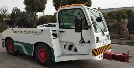 항공기 수하물 예인선 트랙터 비행기 공기 견인 트랙터